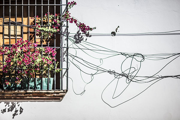 [Img #19037]Santo Domingo, ventana con flores