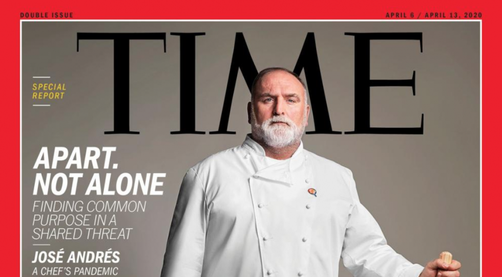 José Andrés en Time (Martin Schoeller / EFE)