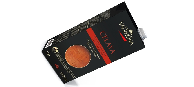 Valrhona Celaya chocolate a la taza