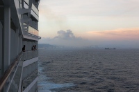 Cocina a bordo de un crucero